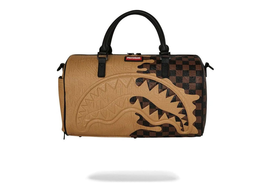Sprayground Henny Melt Mini Duffle Beige