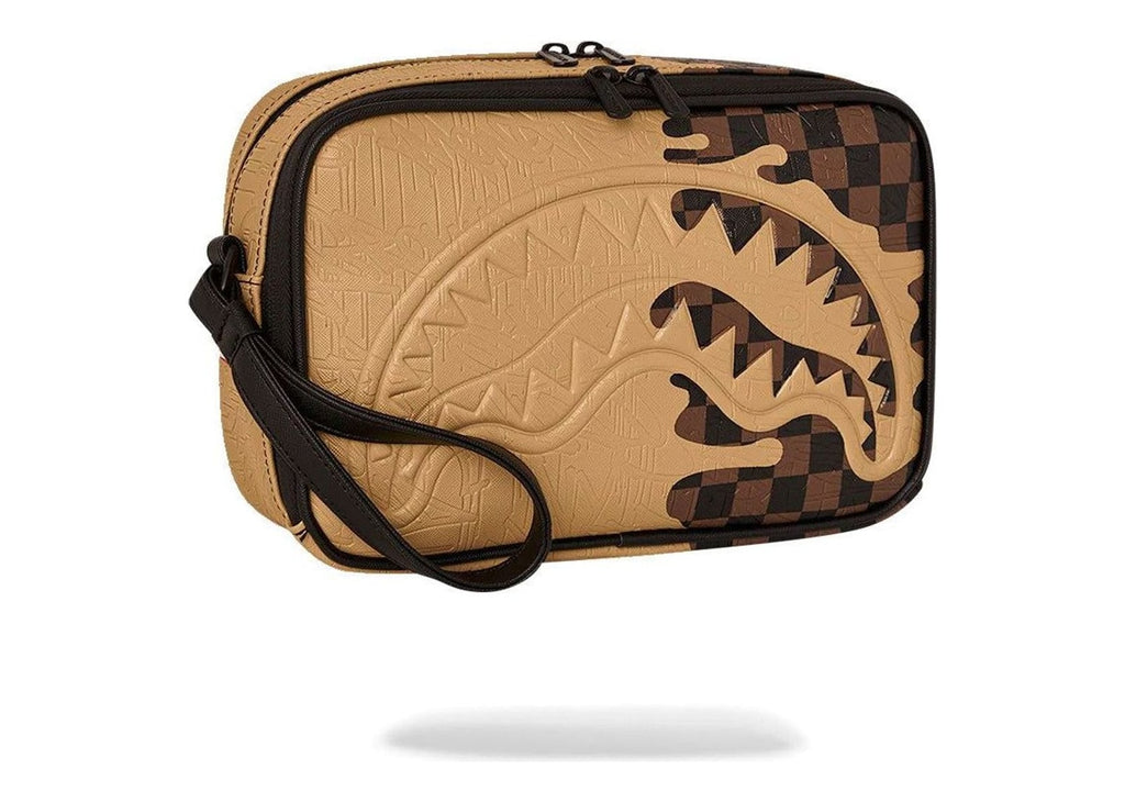 Sprayground Henny Melt Toiletry Brick Beige