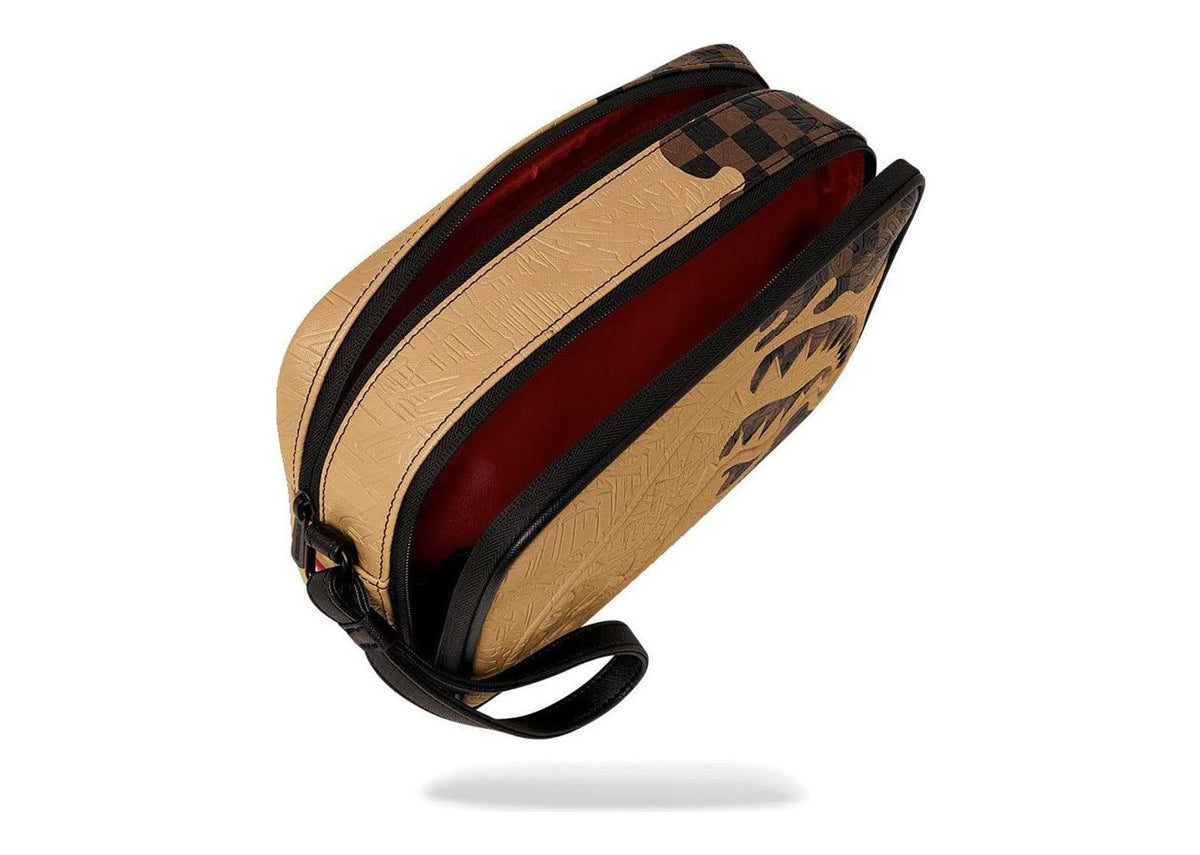 Sprayground Henny Melt Toiletry Brick Beige