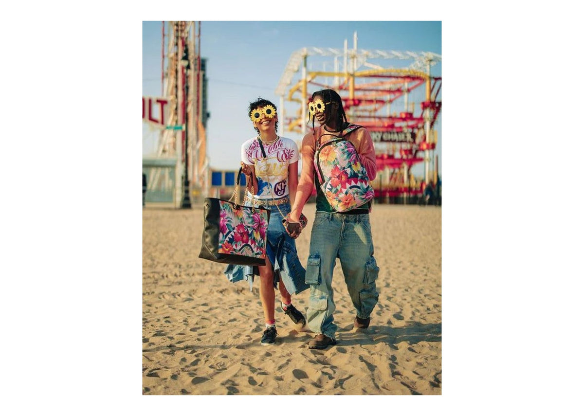 Sprayground Hummingbird Shark Tote Orange