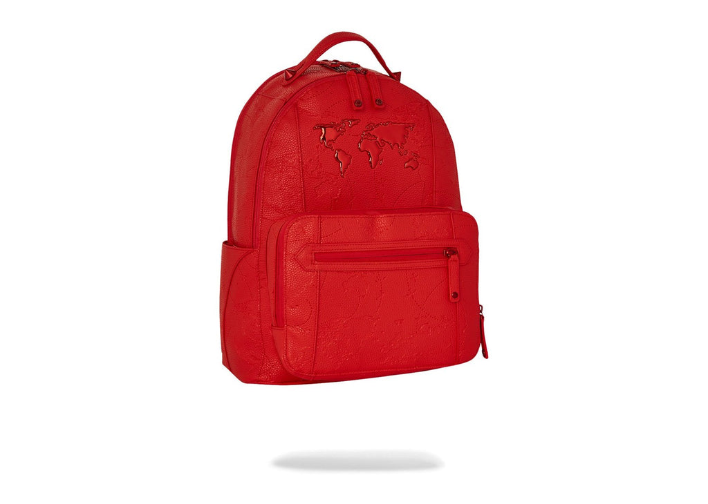 Sprayground James Global Red Chateau Backpack