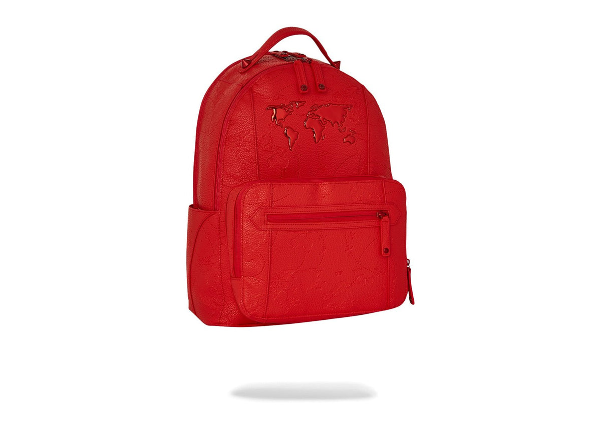 Sprayground James Global Red Chateau Backpack