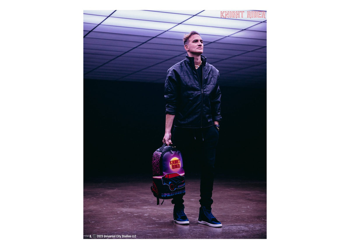 Sprayground Knight Rider K.i.t.t. Laser Shark Backpack