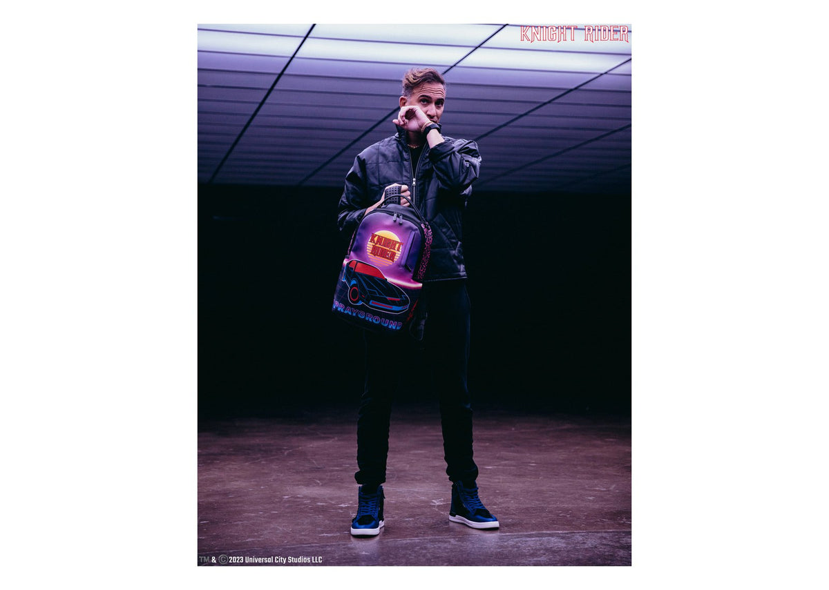 Sprayground Knight Rider K.i.t.t. Laser Shark Backpack