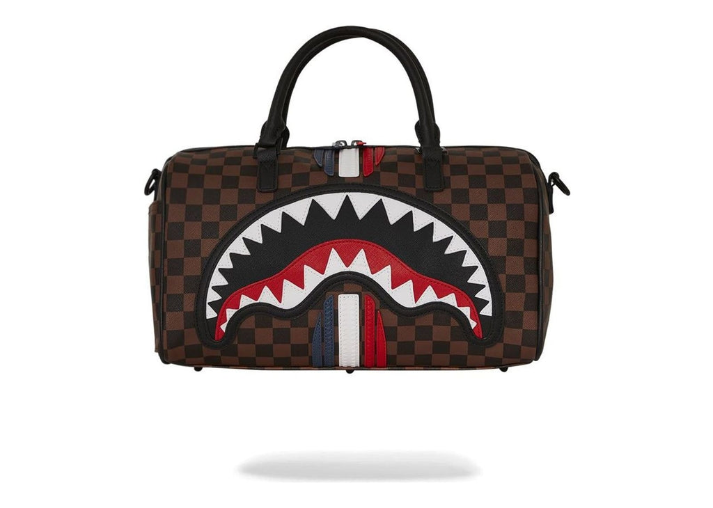 Sprayground Machine Francaise Mini Duffle Brown