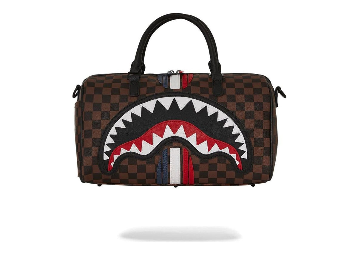 Sprayground Machine Francaise Mini Duffle Brown