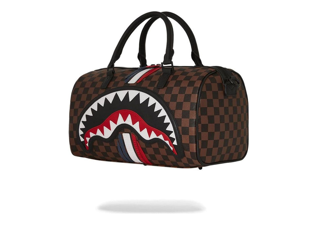 Sprayground Machine Francaise Mini Duffle Brown