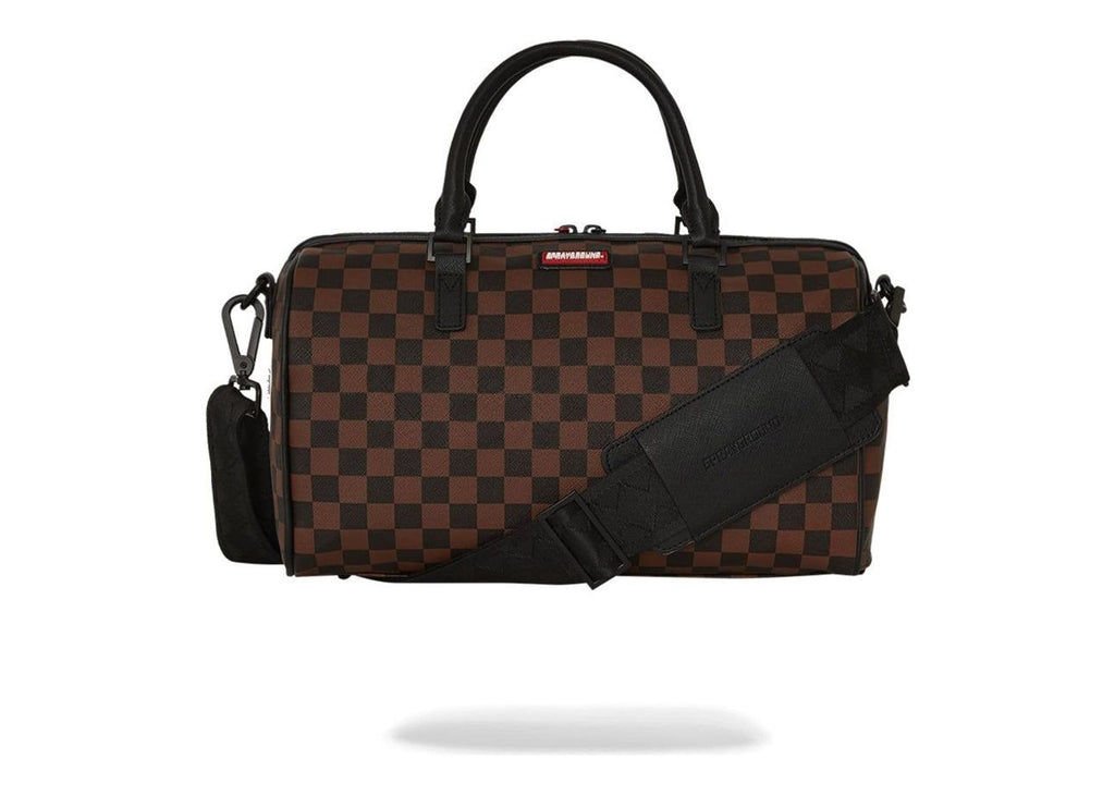 Sprayground Machine Francaise Mini Duffle Brown