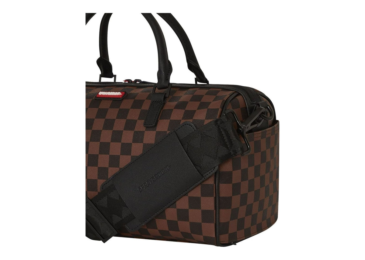 Sprayground Machine Francaise Mini Duffle Brown