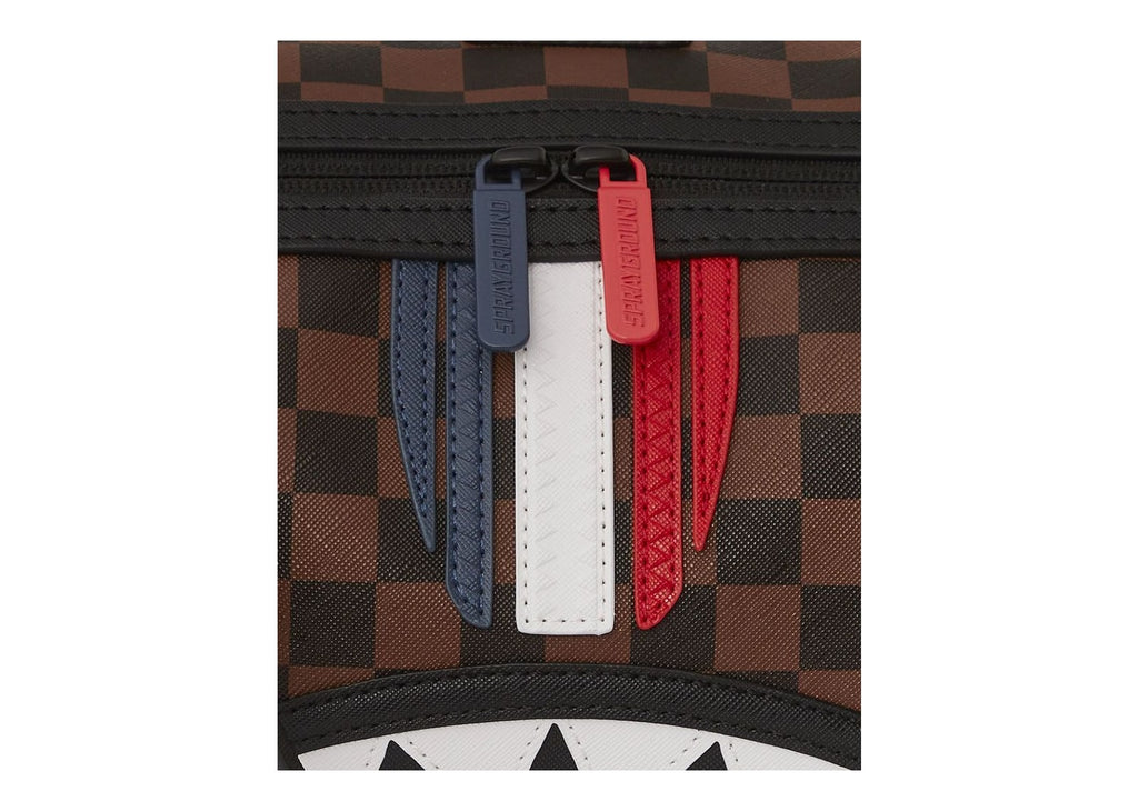 Sprayground Machine Francaise Mini Duffle Brown
