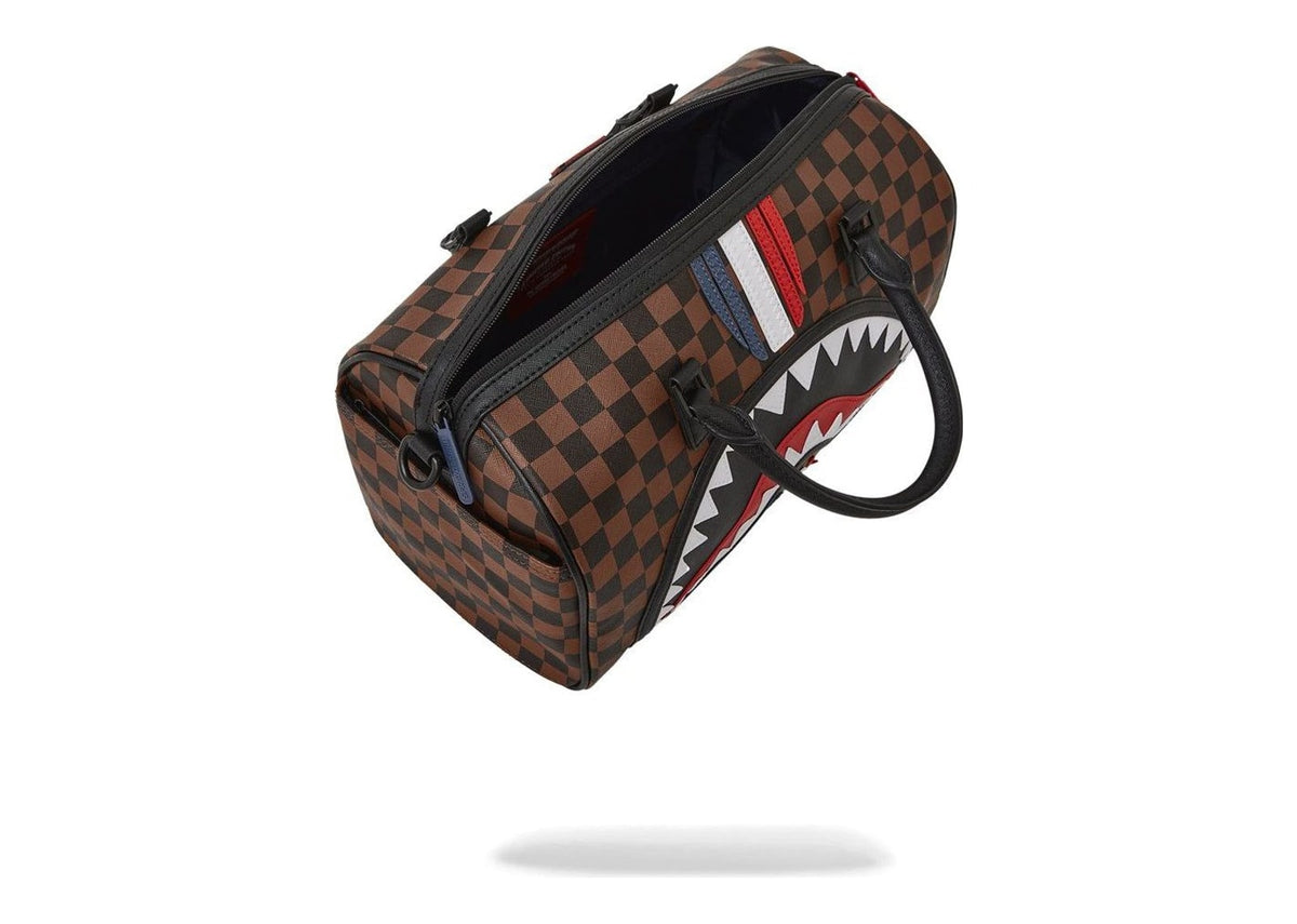 Sprayground Machine Francaise Mini Duffle Brown