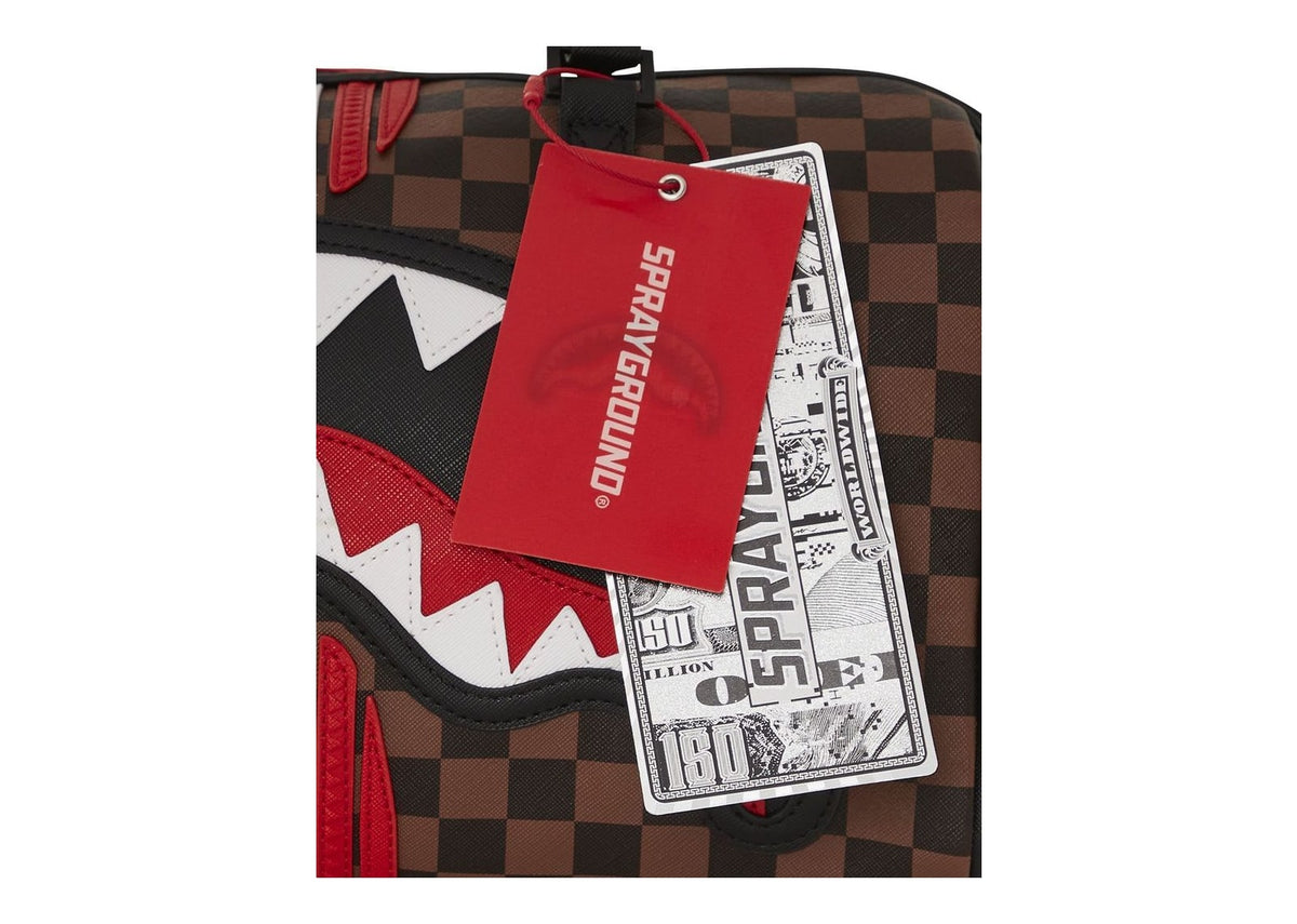 Sprayground Machine Francaise Mini Duffle Brown
