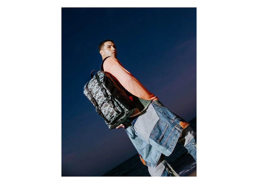 Sprayground Midnight Raceway Graffiti Hills Backpack