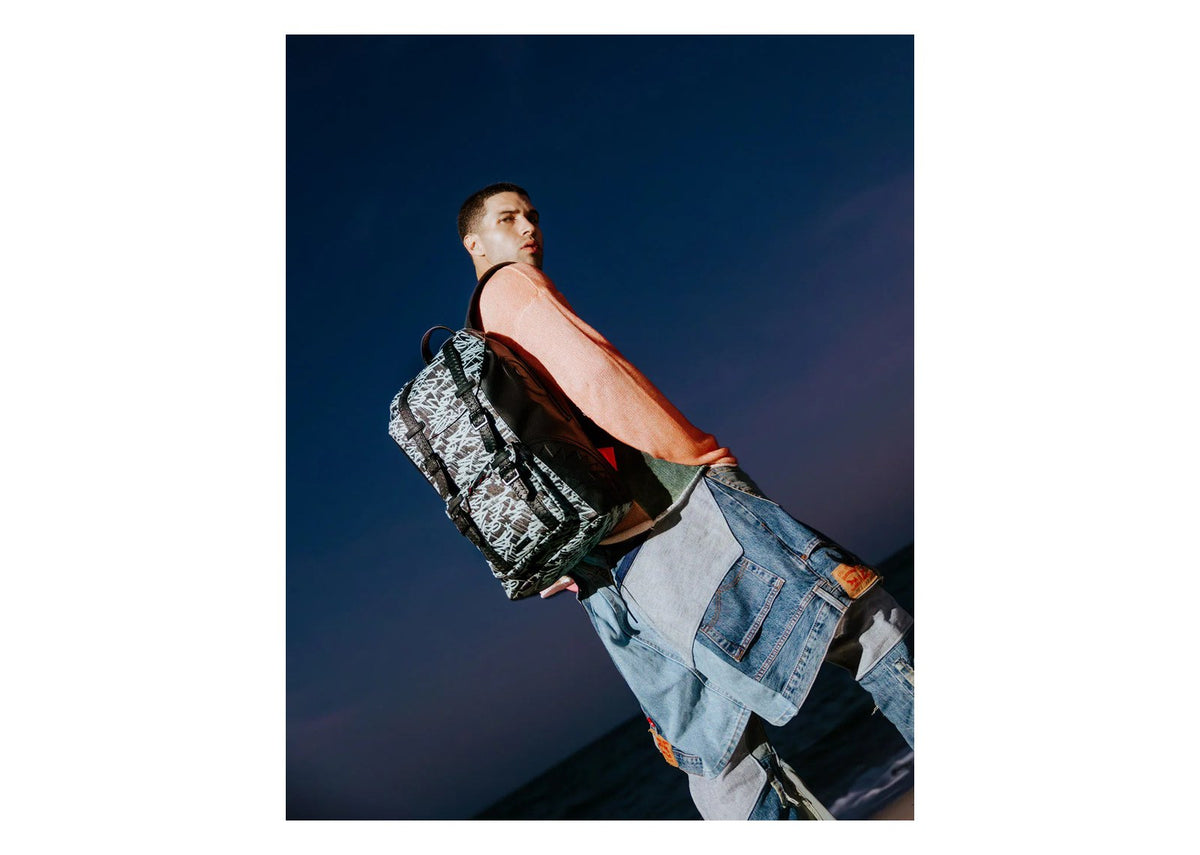 Sprayground Midnight Raceway Graffiti Hills Backpack