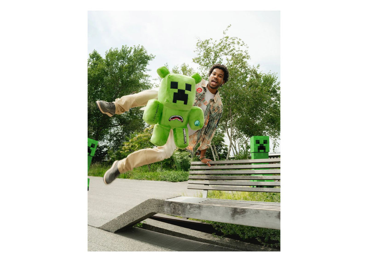 Sprayground Minecraft Creeper Moneybear Backpack