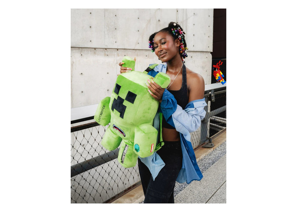 Sprayground Minecraft Creeper Moneybear Backpack