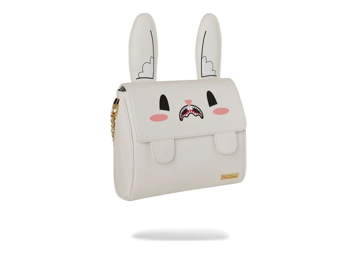 Sprayground Money Bunny Sling White