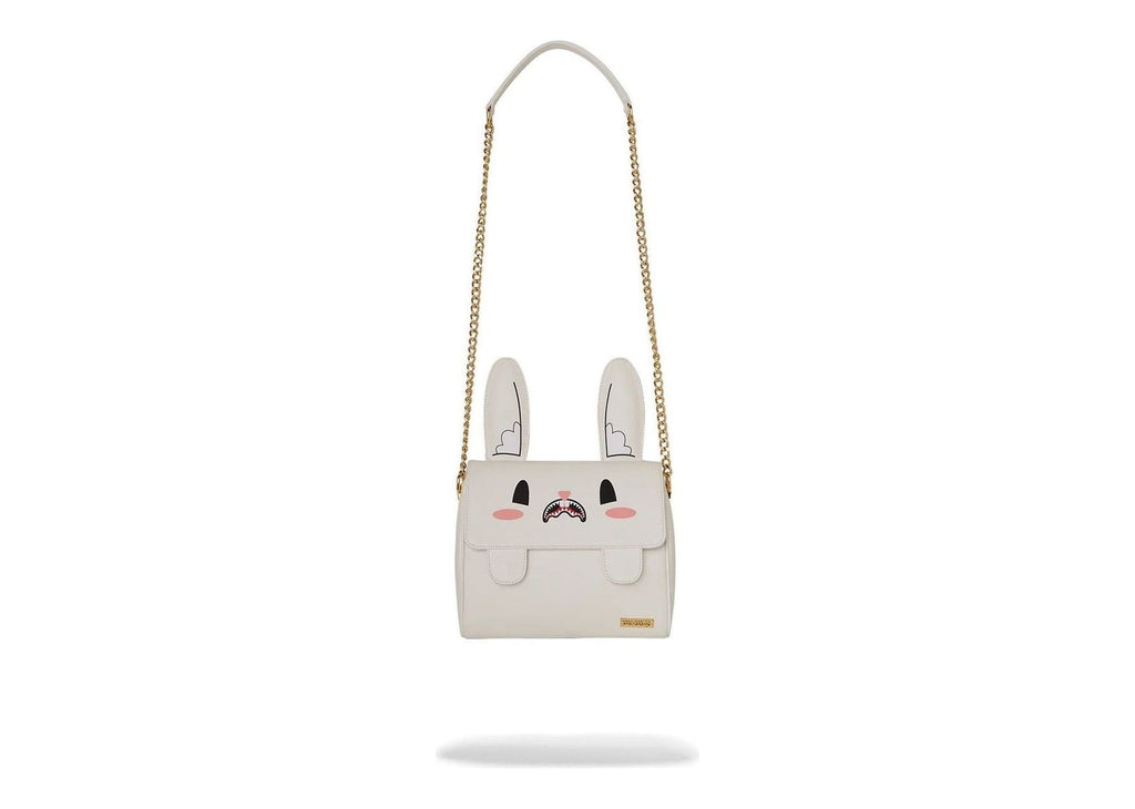 Sprayground Money Bunny Sling White