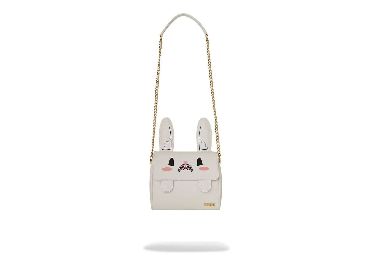 Sprayground Money Bunny Sling White