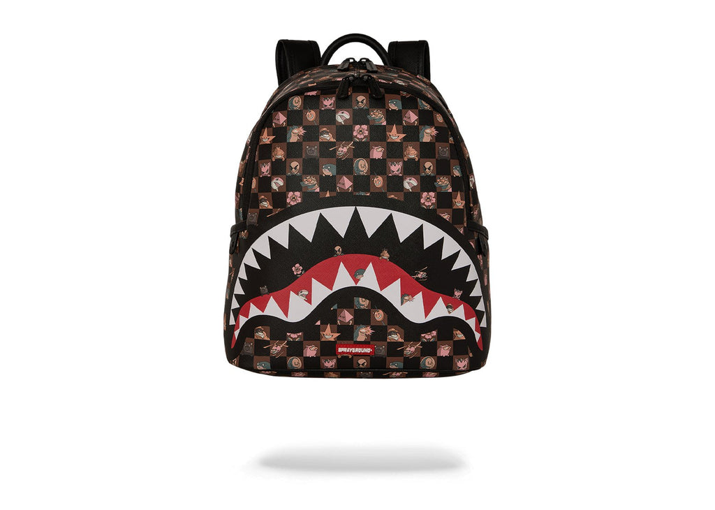 Sprayground Peeking Characters Remix Savage Backpack