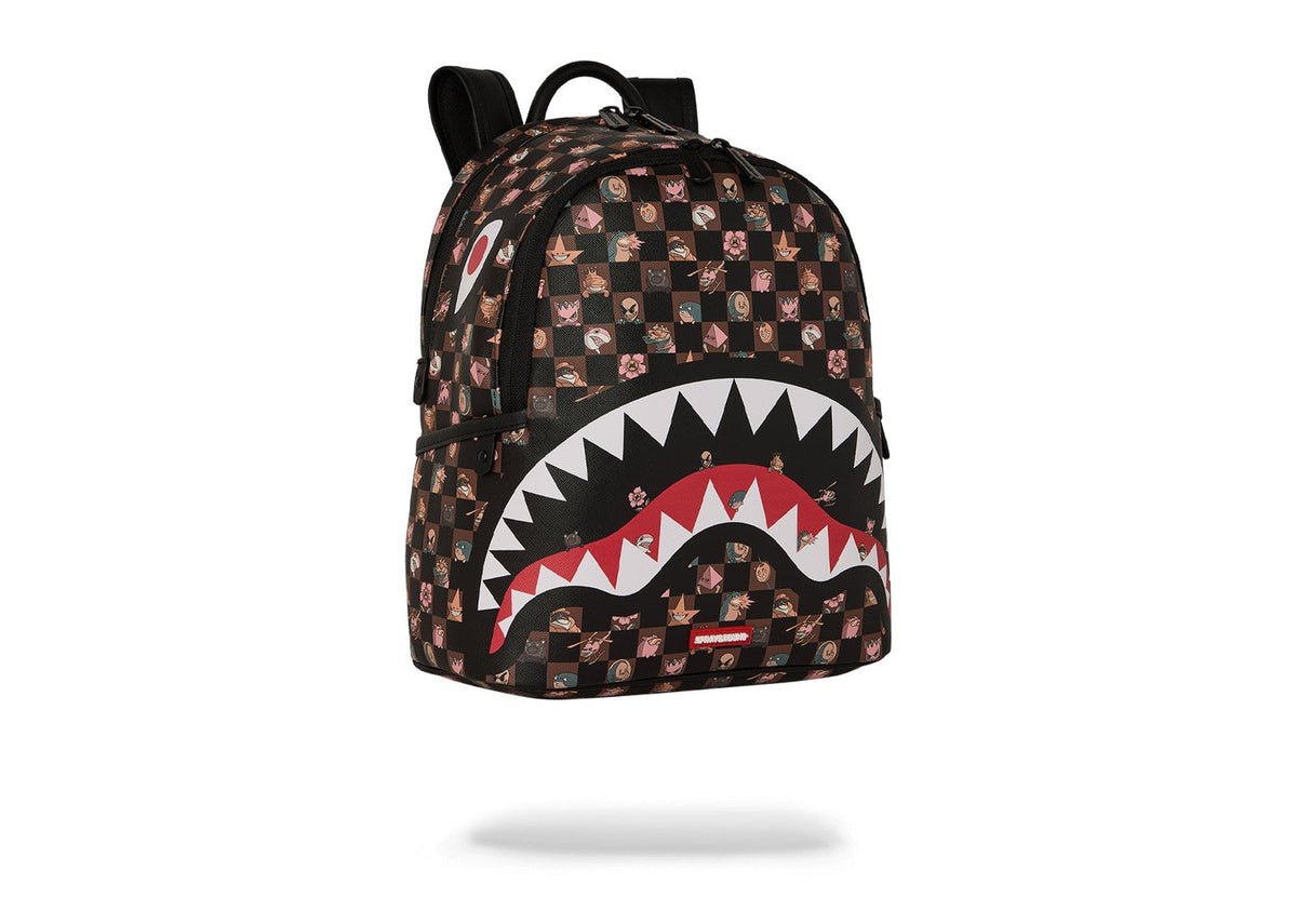 Sprayground Peeking Characters Remix Savage Backpack