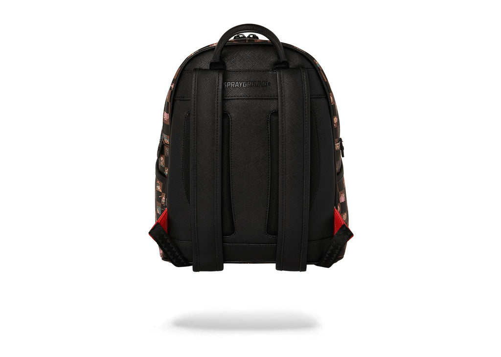 Sprayground Peeking Characters Remix Savage Backpack