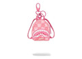 Sprayground Pink New Check Faces Backpack Keychain