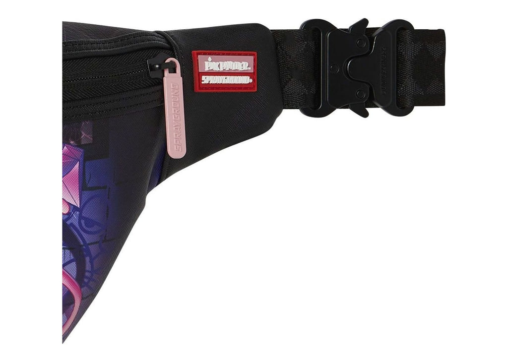 Sprayground Pink Panther Diamond Heist Savvy Crossbody Pink