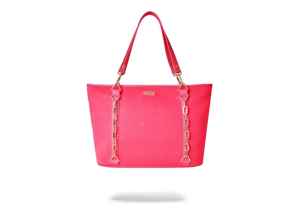 Sprayground Pink Puffy Bag Tote Bag Multicolor