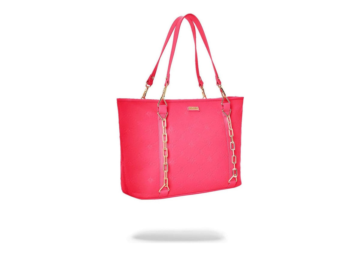 Sprayground Pink Puffy Bag Tote Bag Multicolor
