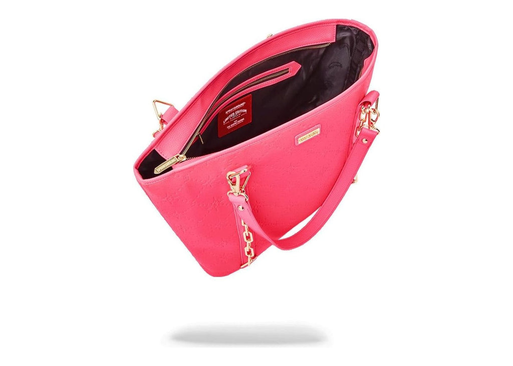 Sprayground Pink Puffy Bag Tote Bag Multicolor