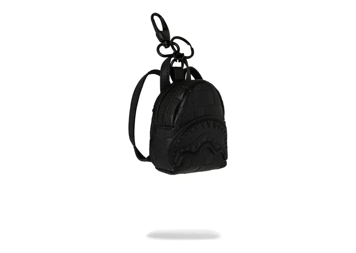 Sprayground Raised Check Backpack Keychain