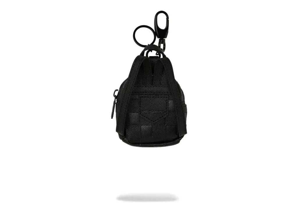 Sprayground Raised Check Backpack Keychain