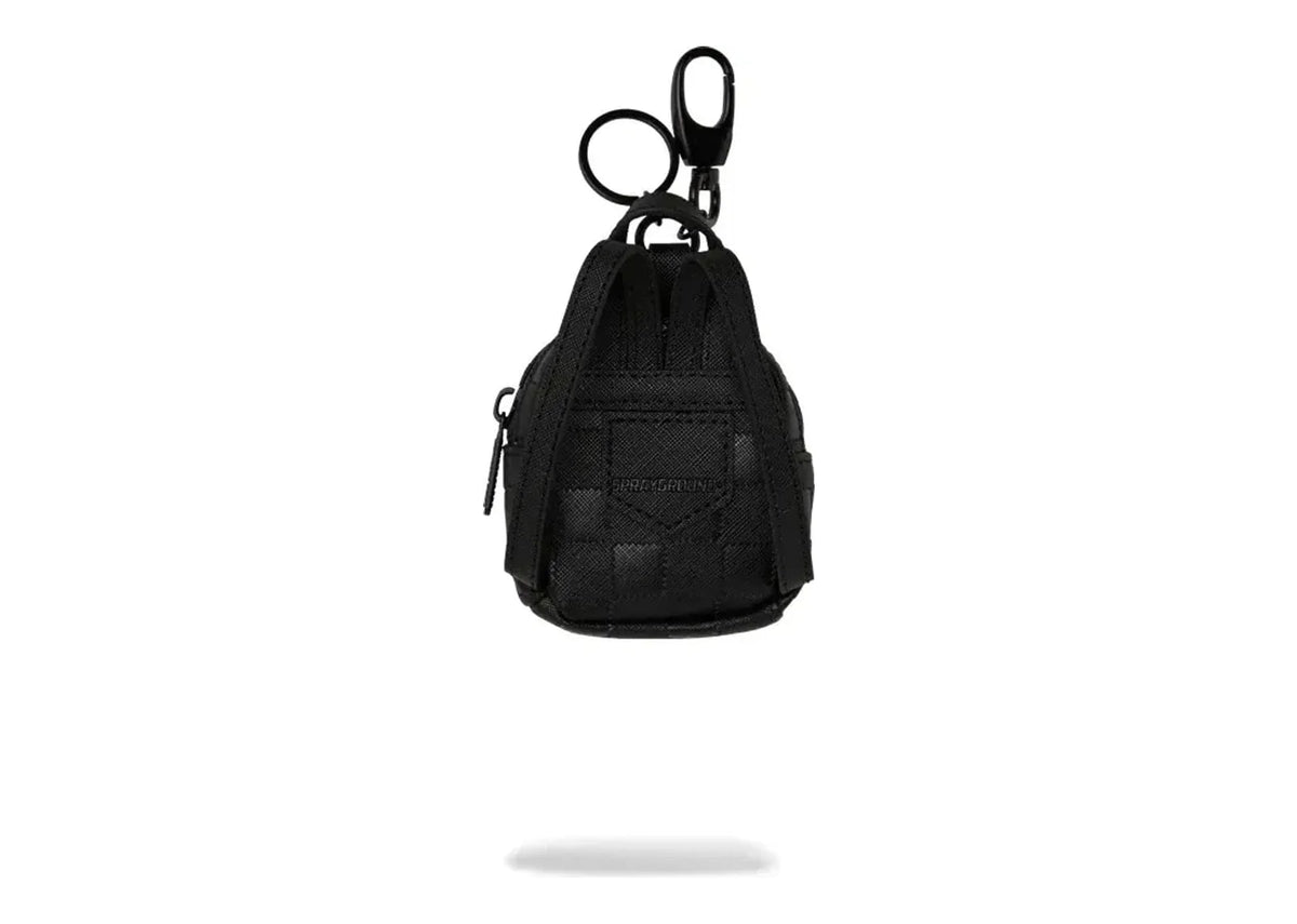 Sprayground Raised Check Backpack Keychain