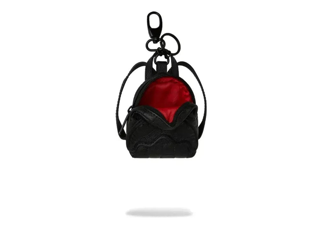 Sprayground Raised Check Backpack Keychain