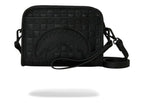 Sprayground Raised Check Handbag Black