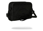 Sprayground Raised Check Handbag Black