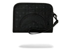 Sprayground Raised Check Handbag Black