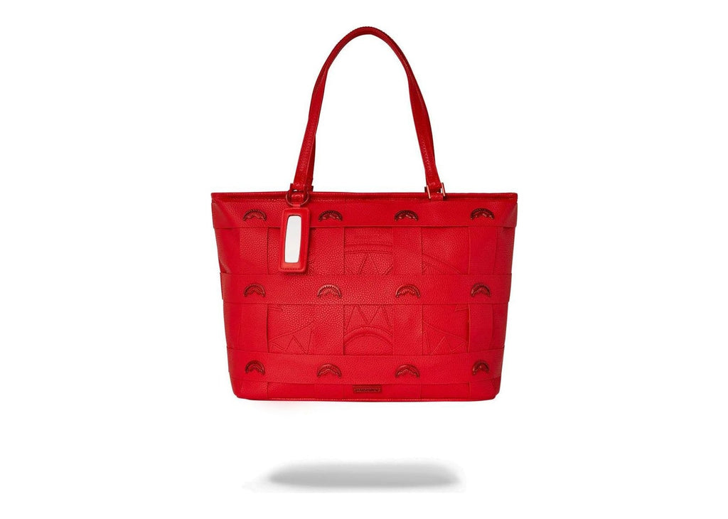 Sprayground Red Payload Classic Tote Red