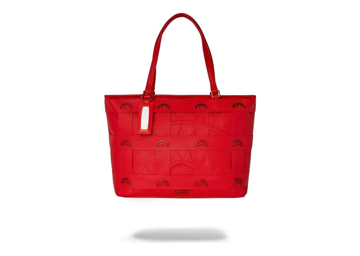 Sprayground Red Payload Classic Tote Red