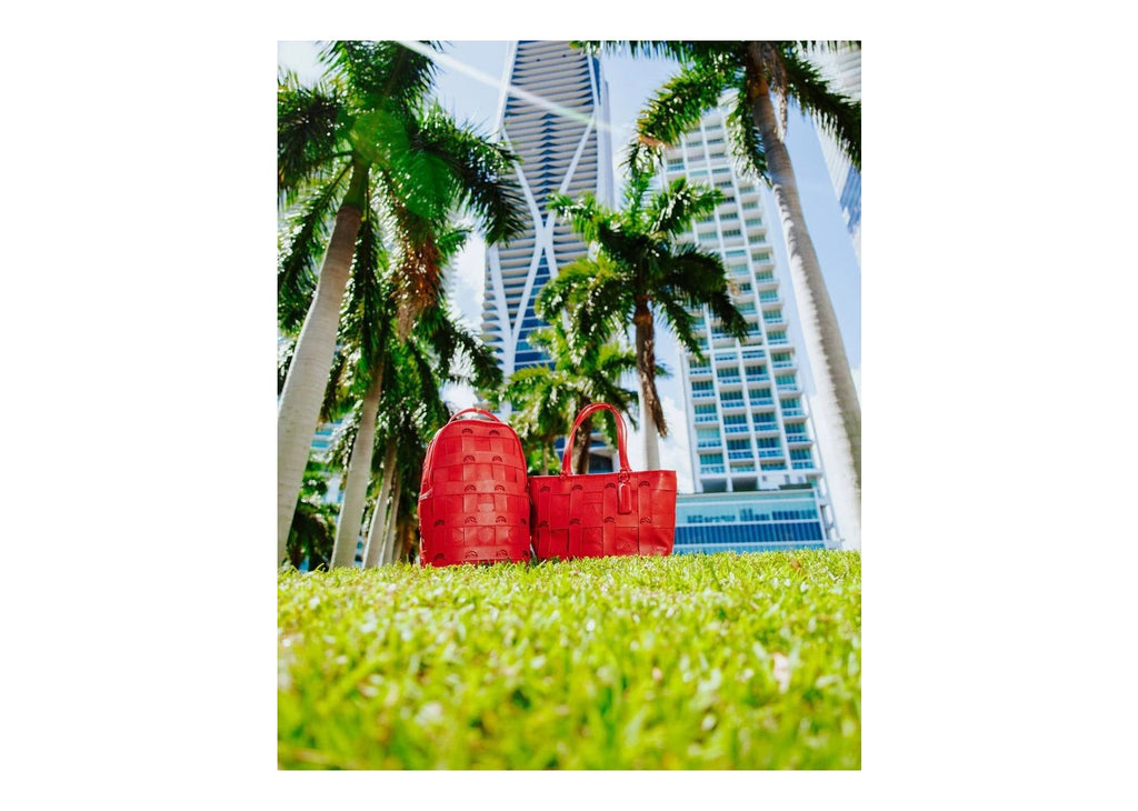Sprayground Red Payload Classic Tote Red