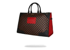 Sprayground Red Redemption Pyramid Duffle Red