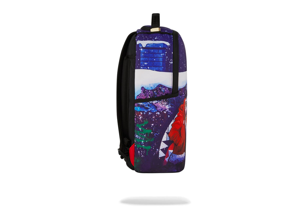 Sprayground Santa Big Bag Stacks Backpack