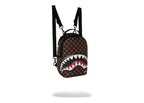 Sprayground Sharks in Paris Grin & Grind Mini Backpack
