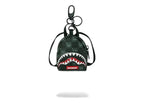 Sprayground Sharks in Paris WTF Bubbly Black Check Backpack Keychain