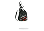 Sprayground Sharks in Paris WTF Bubbly Black Check Backpack Keychain