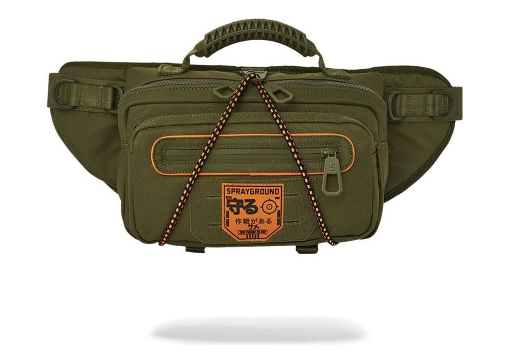 Sprayground Spec Ops Global Hawk Crossbody Cargo Green