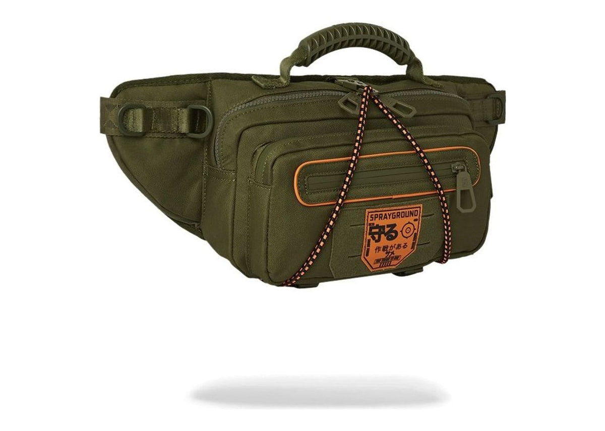 Sprayground Spec Ops Global Hawk Crossbody Cargo Green