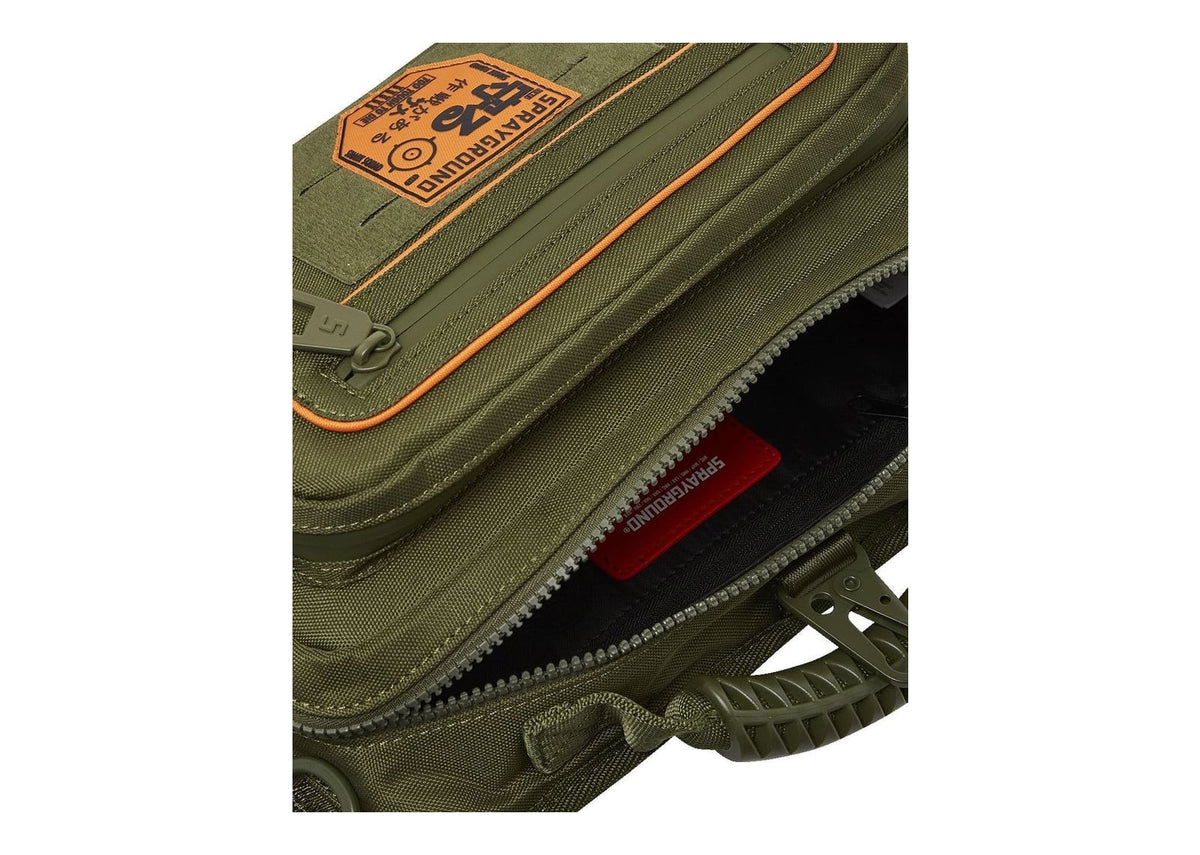 Sprayground Spec Ops Global Hawk Crossbody Cargo Green