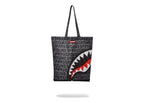 Sprayground Split Infinity Check Packable Grey